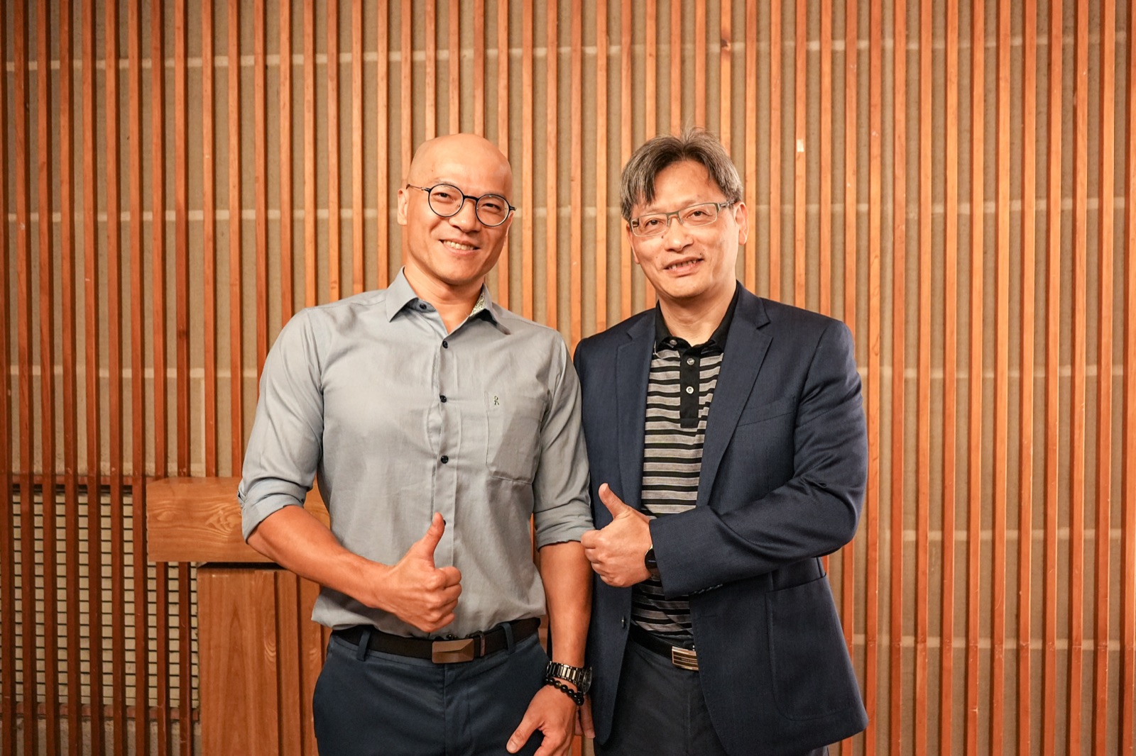 理事長與副校長合照